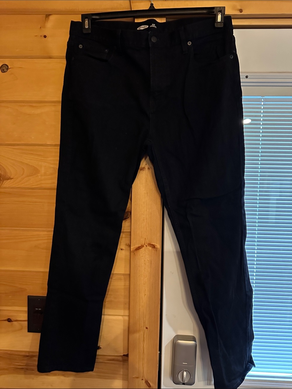 Old Navy Black Slim Jeans with Built-In Flex